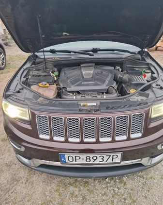 Jeep Grand Cherokee cena 86500 przebieg: 235486, rok produkcji 2014 z Sława małe 37